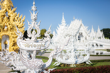 Wat Rong Khun temple in Chiang Rai,