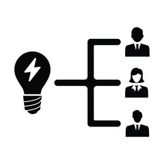 Creative Business Team Icon