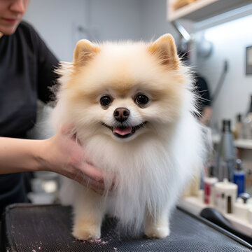spitz haircut