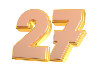 Gold Number 27