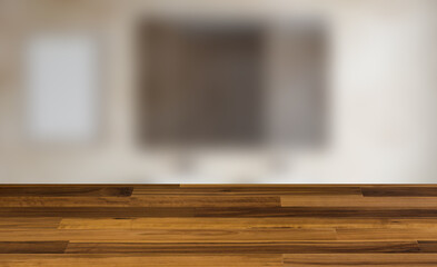 Modern bathroom including bath and sink. 3D rendering.. Mockup.   Empty paintings. Texture Wooden parquet. Flooring. Seamless.