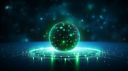 Obraz premium Smart network and Connection technology concept