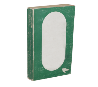 Book isolated on white background corporate and editorial design