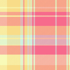 Vector background tartan of pattern seamless check with a fabric plaid texture textile.