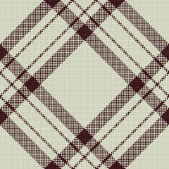 Textile seamless plaid of texture tartan background with a check vector pattern fabric.