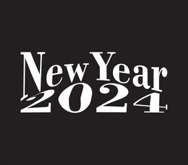 happy new year greeting text effect