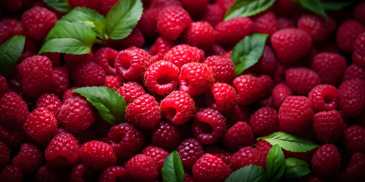 raspberry background colors Texture fruits pattern
