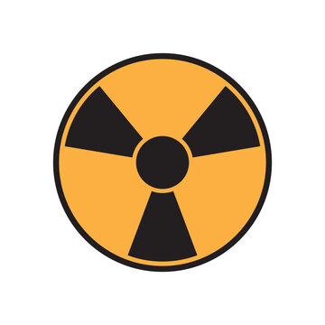 Radioactive warning icon