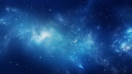 Fototapeta premium Galaxy and stars in outer space: a night sky background of the universe