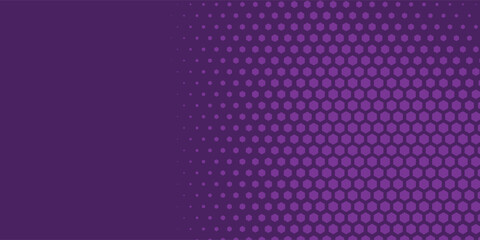 Geometric abstract Hexagon Two Color Background