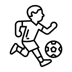 Playing icon in vector. Illustration