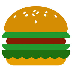 Hamburger vector 