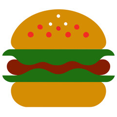 Hamburger vector 