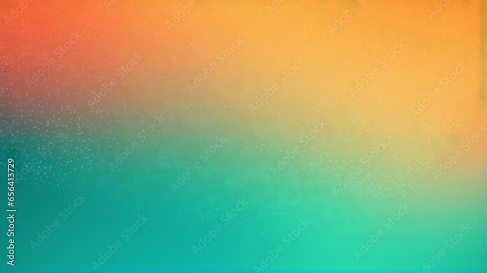 Wall mural colorful abstract background with grainy noise texture and gradient effect for summer poster design