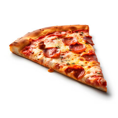 pizza isolated on white background