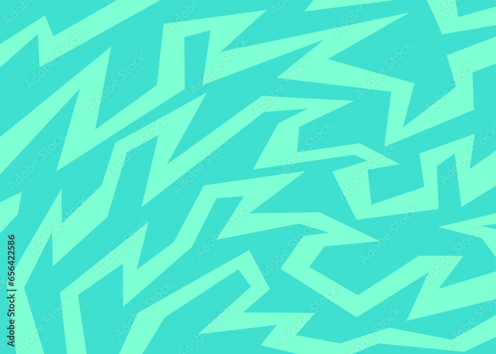 Poster abstract background with geometric sharp and spike line pattern