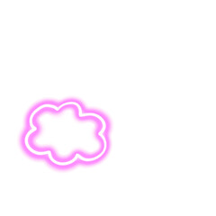 Neon effect shape