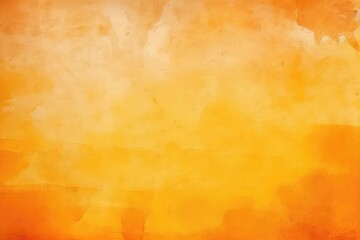 Obraz na płótnie Canvas An Orange And Yellow Watercolor Background