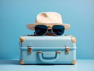 suitcase, travel, box, generative ai
