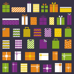 イラストセット_プレゼント