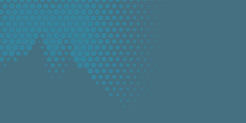 Geometric abstract Hexagon Two Color Background