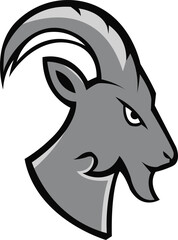 sheep logo design symbol - sheep head mascot Logo Stock Vector, Brave sheep head mascot Logo design. Vector Template Illustration Design. Mascot Brave sheeper head Logo design any kind of graphic work