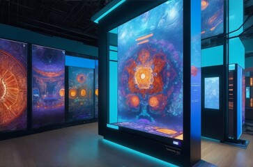 Step into the Memory Reconstruction Lab and watch memories come to life in a vivid, surreal world of colors and details
