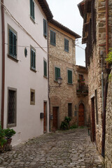 Fototapeta na wymiar Montefioralle, medieval village in Chianti