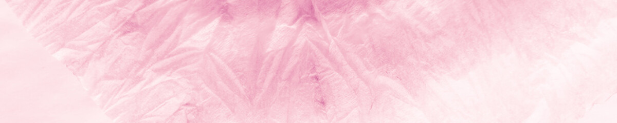 Pink Shibori Dirty Art Brush. Gentle Tie Dye