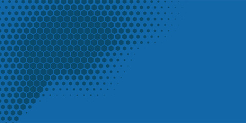 Obraz premium Geometric abstract Hexagon Two Color Background