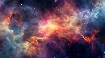 Fototapeta premium galaxy cosmos abstract multicolored background.