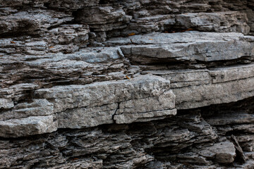 rocks in Bakota on the Dniester River