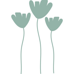 Aesthetic Abstract Floral
