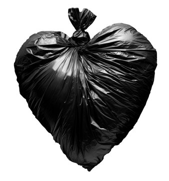 Tied Closed Black Rubbish Bag Small PNG Images & PSDs for Download