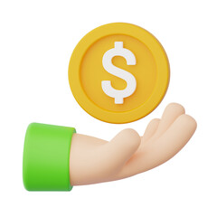 dividend 3D icon