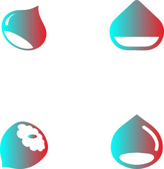 water drop icons