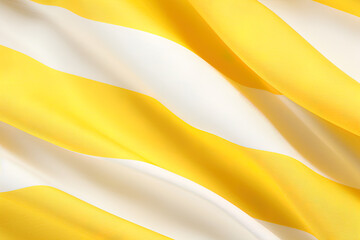 yellow and white striped fabric texture background - obrazy, fototapety, plakaty