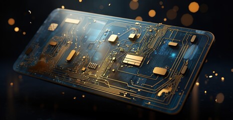 login, protection, Smart wallet concept with application. safety