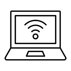 Internet Outline Icon