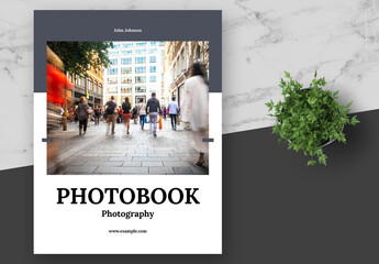 Blue Outdoor Photography Gallery Book