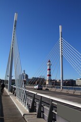 Fototapeta na wymiar Malmo Universitetsbron bridge