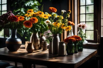 flowers in a vase