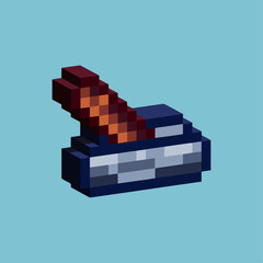 Isometric Pixel art 3d of lever for items asset. Lever on pixelated style.8bits perfect for game asset or design asset element for your game design asset.