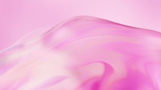 Flowing glossy pattern background, 3d rendering.