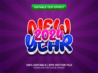 2024 text effect