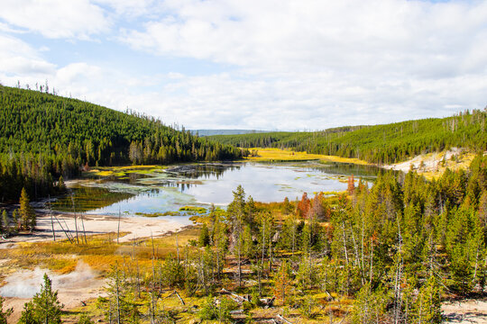 Yellowstone National Park USA Wyoming
