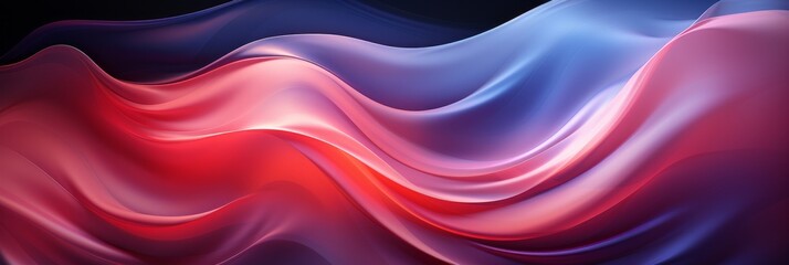 Colorful Silky Fabric Wave Flowing in the Breeze; Abstract; Website Background Wallpaper 