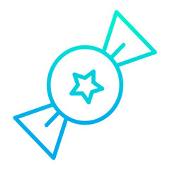 Outline gradient Sweets icon