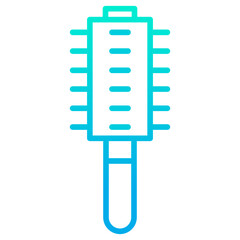 Outline gradient Comb icon