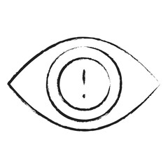 Hand drawn View info icon